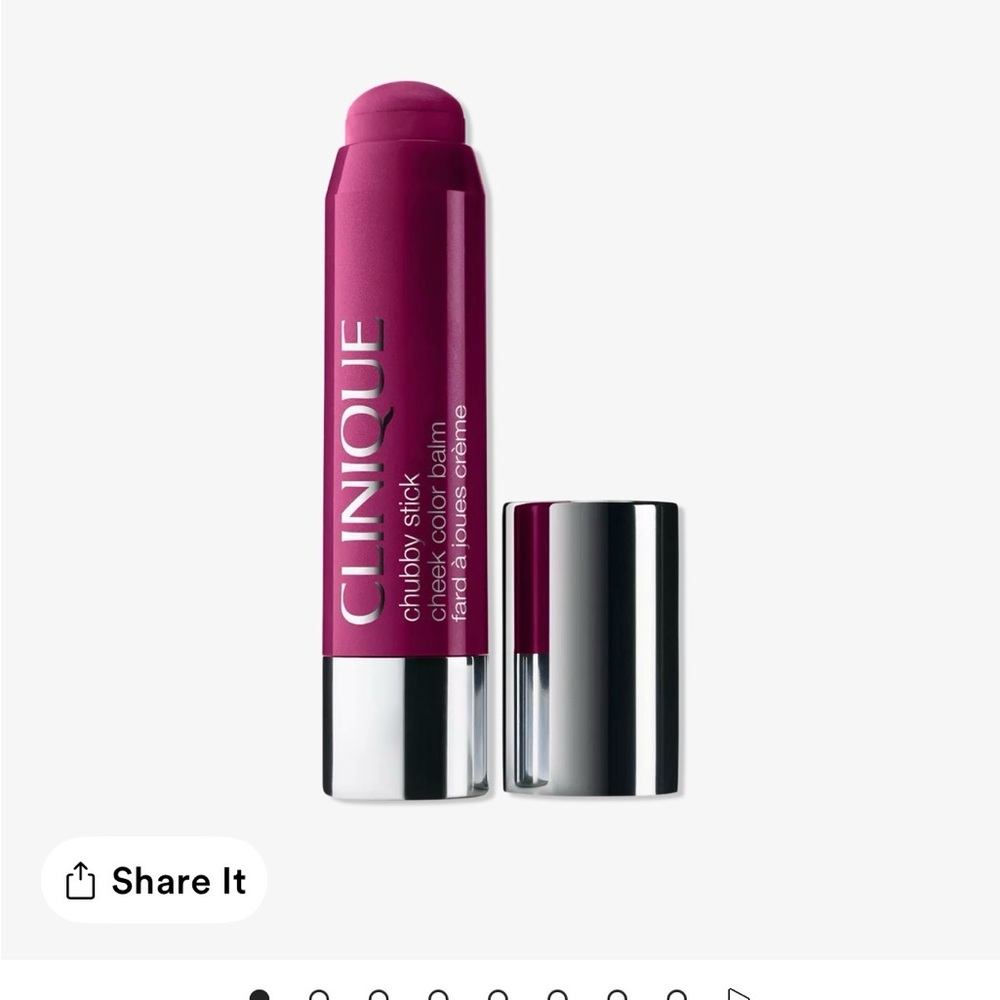 Clinique Chubby Stick Color Balm — very violet